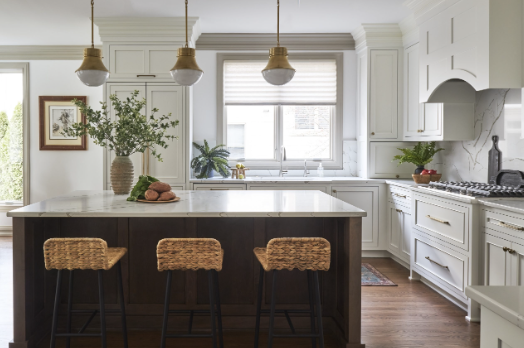 Kitchen renovation by Kane Home Cabinetry & Design in St. Charles, IL